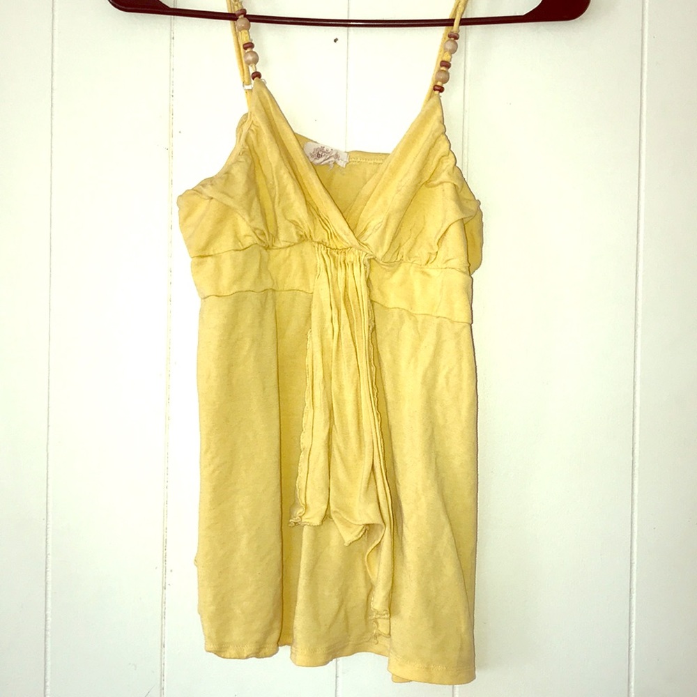 Yellow blouse